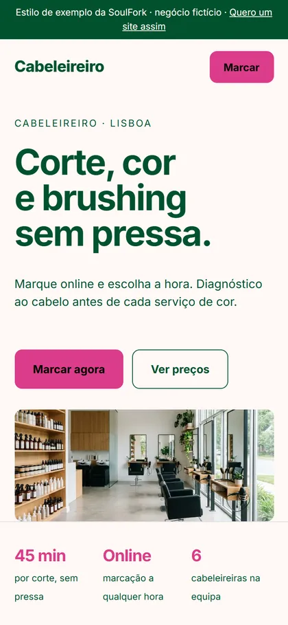 Estilo Batom rosa no telemóvel
