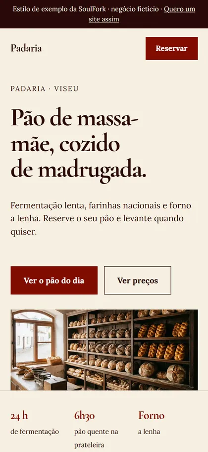 Estilo Livro de receitas no telemóvel