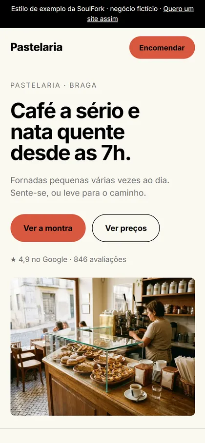 Estilo Papel de café no telemóvel